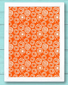 Super-sizedSilkscreen: Shibori Style