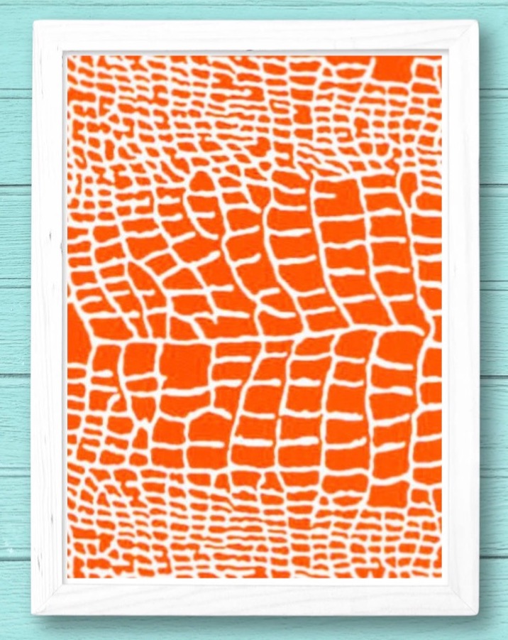 Croc Skin Silkscreen