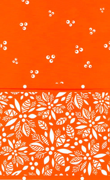 Christmas Silkscreen - 2-part Poinsettia