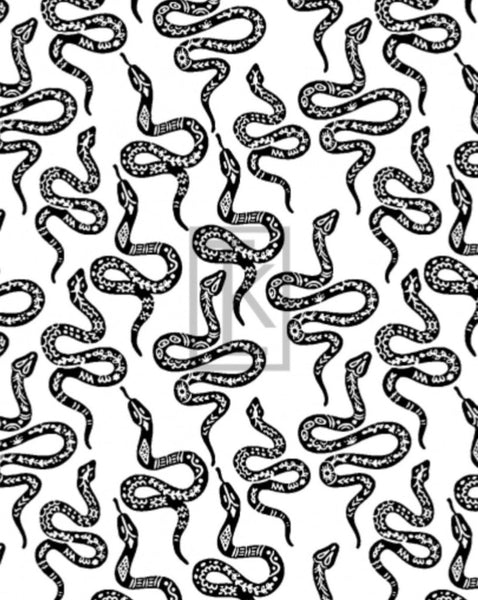 Tattoo Snakes Silkscreen