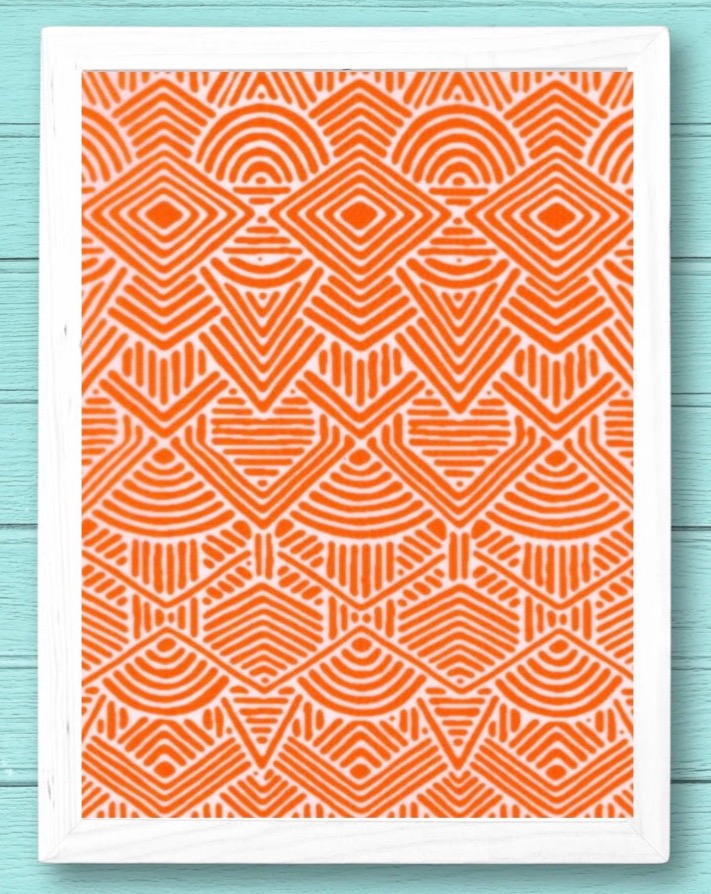 Stylish Art Deco Silkscreen