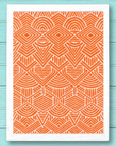 Stylish Art Deco Silkscreen