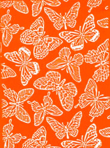 Delicate Butterflies Silkscreen